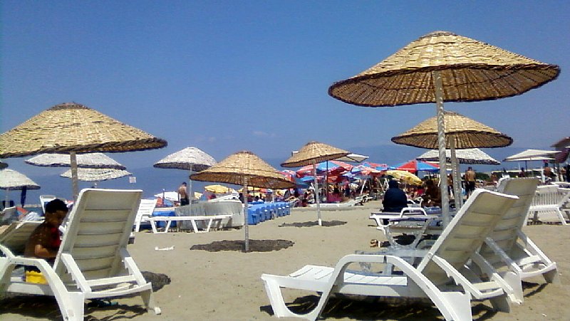 Hasır Plaj Şemsiyeleri